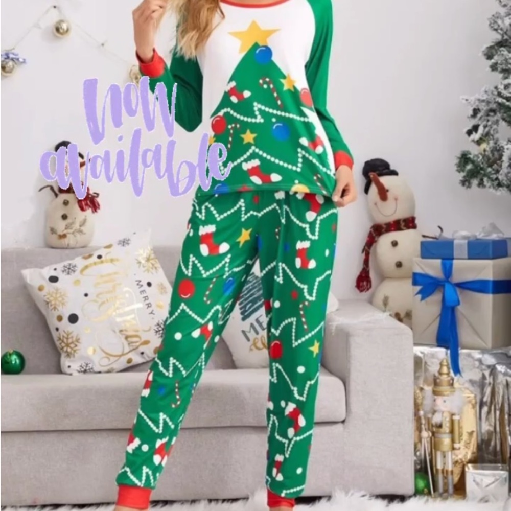 2 piece Christmas night clothes